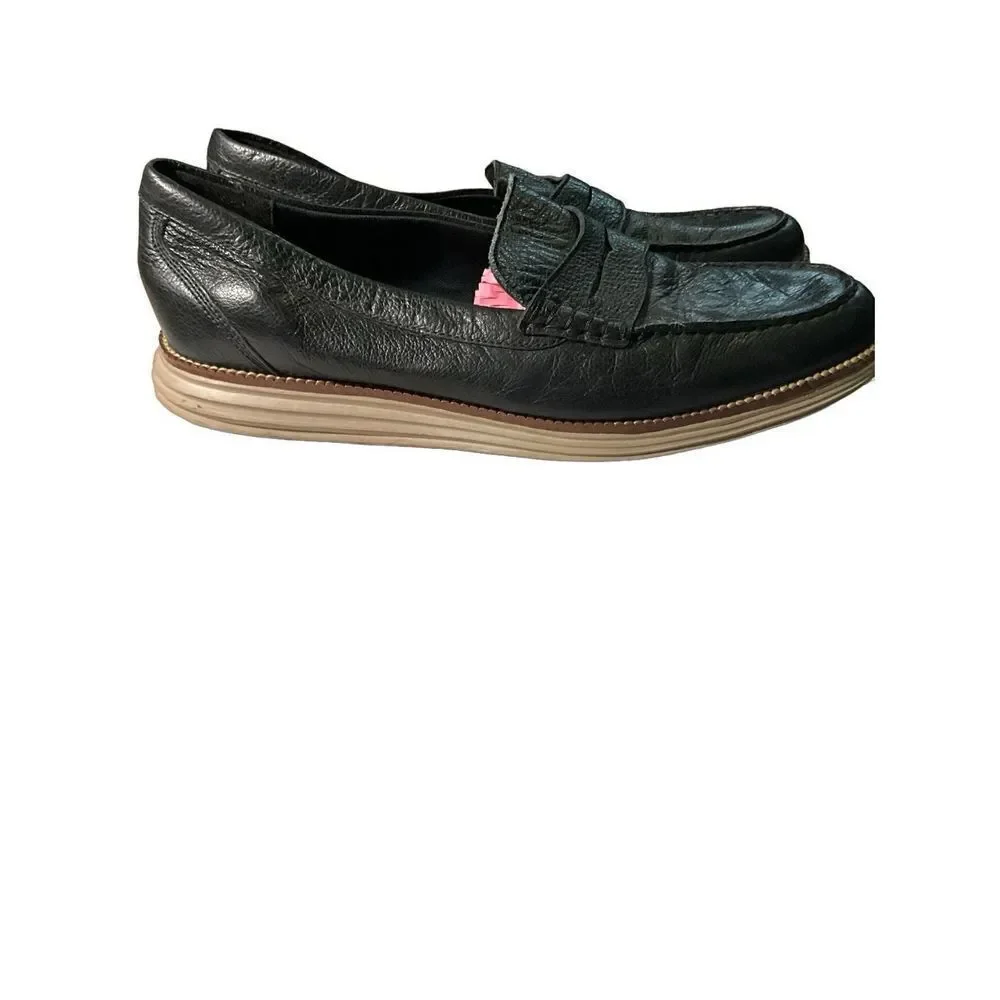 Cole Haan Grand OS Leather Loafer Slip On Shoes